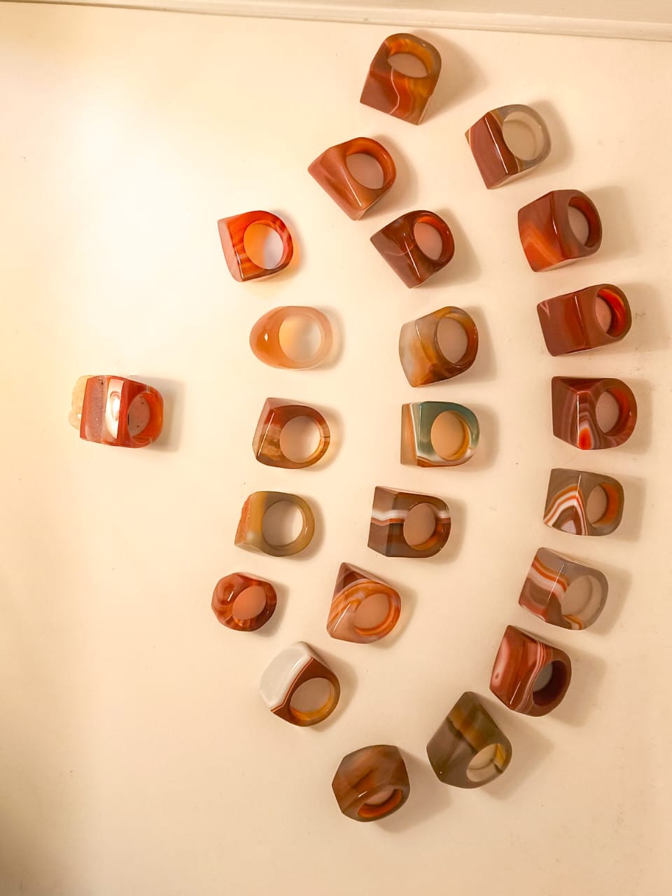 Anéis de Ágata Natural - Image 2